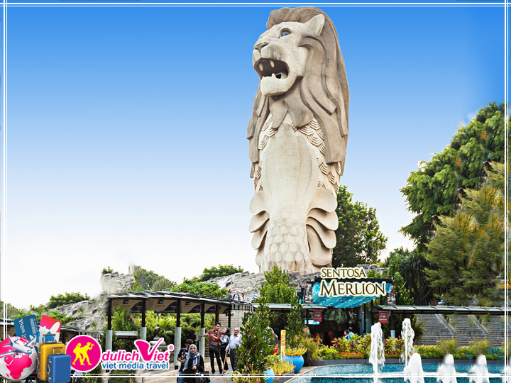 Vé tham quan Singapore Sentosa Merlion giá tốt 2025